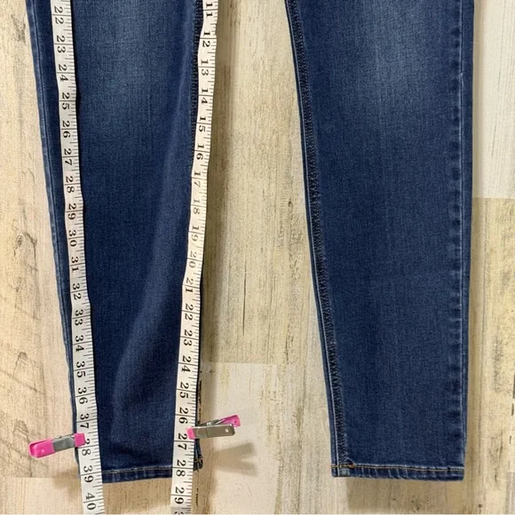 Old Navy Blue Rockstar Super Skinny Jeggings with Elastic Waistband - Picture 5 of 10